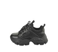 Buffalo Baskets basses femmes Binary Chain Vegan Nappa Noir Taille 39