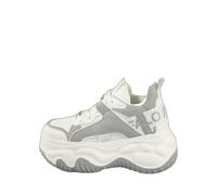 BUFFALO Baskets basses 'BLADER MATCHA' gris / blanc, Taille 41