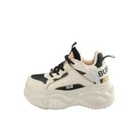 Baskets femme - BUFFALO - Blader Matcha - Vegan - Noir/Beige - Lacets - Plat 41