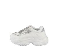 BUFFALO Baskets basses 'Bliss Shine' argent / blanc, Taille 41
