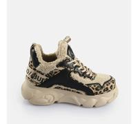 Buffalo Baskets basses femme CLD CHAI WARM vegan Nappa/Fur Beige 38