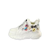 Baskets femme Buffalo Cld Corin Button Blanc 40