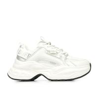 Baskets femme Buffalo Para - Vegan Nappa/Mesh - white/silver 41