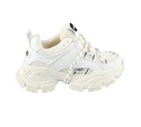 Buffalo Baskets basses Saturn Lace BN16363511 Femme Gris/Blanc Taille 38