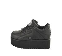 Baskets femme - BUFFALO - Tower - Similicuir - Noir/noir 39