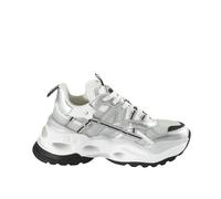 Baskets femme Buffalo Triplet Hollow - Vegan Nappa/mesh Blanc 39