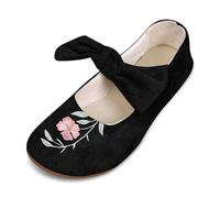 Baskets Femme Chaussures décontractées pour femmes avec motif brodé Faciles à enfiler Parfaites pour un usage quotidien Design plat confortable toutes les saisons Idéales les tenues décontractées