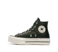Baskets Femme Converse All Star Platform en Cuir Noir 42 1/2