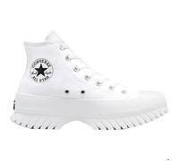 Baskets Femme - CONVERSE Chuck Taylor All Star Lugged 2.0 Hi - Blanc - Talon Plat - Lacets 38