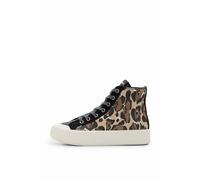 Baskets femme Desigual Crush Animal Mix Marron 38