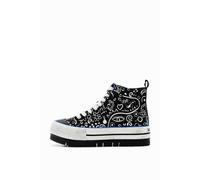 Baskets femme Desigual Crush Arte Noir 41
