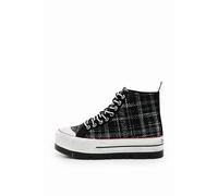 Desigual Baskets Noires Crush_BN 2000 pour Femme, Noir, 38 EU