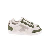 Faguo Baskets Hazel en cuir et coton Vert Taille 36