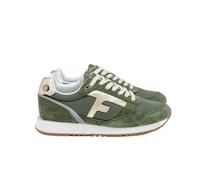Baskets Faguo ELM BASKETS SYN WOVEN SUEDE W pour Femme 37 Vert