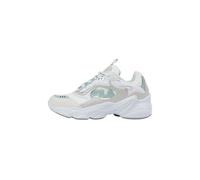 FILA Collene Logo Teens Basket, White Silver Blue Haze, 37 EU