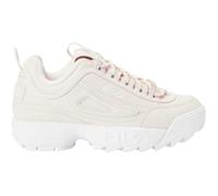 Baskets femme - FILA - Disruptor Low 1010302 - Rose - Mauve chalk - Lacets - Aspect cuir brodé 38