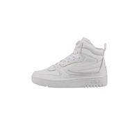 Fila - Baskets Blanc Haut Cuir Caoutchouc - Femme - Chaussures - Blanc - Taille: 37 EU