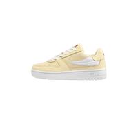 FILA FXVENTUNO Perfo Low WMN, Basket Femme, Jaune Transparent, 39 EU