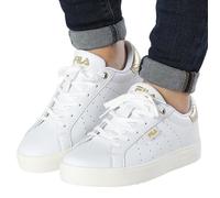 FILA Femme Lusso F WMN Basket, Or Blanc, 40 EU