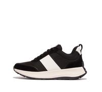 Chaussures FitFlop F-Mode Flow Leather noir pur femme - 37