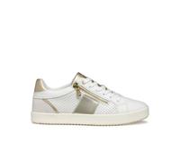Geox Femme D BLOMIEE E Basket, White/Off White, 39 EU