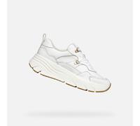 Geox Femme D DIAMANTA E Basket, White, 36 EU