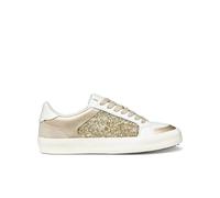 Geox Baskets basses D550UE085EWC0232 Blanc/Or Taille EU 38 Adulte Largeur moyenne