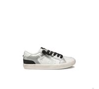 Geox Baskets J Gisli A Fille Blanc/Argenté Taille 36