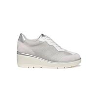 Geox Femme D Ilde A Basket, Blanc cassé, 40 EU