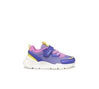 Geox J Loftus Girl A Basket, Violet/Fluo Fuchsia, 35 EU