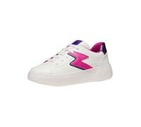Baskets femme - GEOX - Mikiroshi A - Blanc/Fuchsia - Talon plat - Confort et style 37