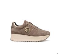 Geox D New KENCY Baskets pour Femme Beige 37 EU, Beige, 37 EU