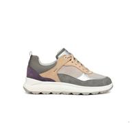 Geox Baskets D Spherica 4x4 B ABX pour Femme, DK Grey DK Purple, 39 EU