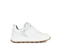 Geox Baskets D Spherica 4x4 B ABX pour Femme, Blanc argenté, 36 EU