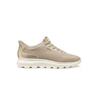 Geox Baskets femme Spherica Plus D557MA Taupe/Or Taille 37