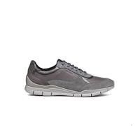 Geox Women's D Sukie A Sneaker, Gris foncé, 2 UK