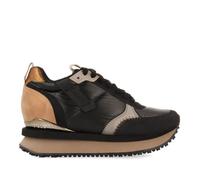 Baskets femme - GIOSEPPO - Anif - Noir - Talonnette invisible - Matières métallisées 40