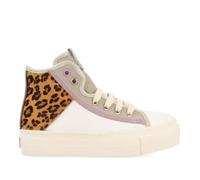 Baskets femme Gioseppo Glasnevin - GIOSEPPO - Montantes - Blanc - Animal print - Paillettes 38