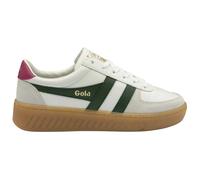 Gola Baskets GRANDSLAM ELITE Femme Blanc/Vert/Fuchsia/Gomme Taille 40