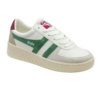 Gola Baskets basses Grandslam Trident pour femme Blanc/émeraude/cerise 41 EU