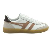 Gola Baskets femme Viper Cuir Blanc/Cameo/Marron foncé Semelle gum Taille 40