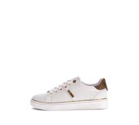Guess Baskets basses Britz FLFBTZELE12 détails métalliques Blanc Taille 40