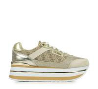 Guess Baskets basses HANSIN 2 Beige / Beige foncé / Blanc Taille 37