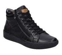 Josef Seibel Femme Baskets Hautes Claire 11, Dame Baskets,Largeur G (Normale),Semelle intérieure Amovible,Noir (Black-Black),39 EU / 6 UK