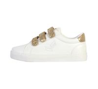 Baskets Femme - KAPORAL - Modèle à scratchs - Blanc - Taille 36 - Talon plat 40