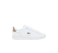 Lacoste Baskets femme Carnaby Cuir Blanc Bronze Réf. 68381 ALM Taille 38