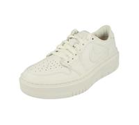 Baskets Femme Nike Air Jordan 1 Elevate Low en Cuir Blanc - Lacets - Talon Plat 41