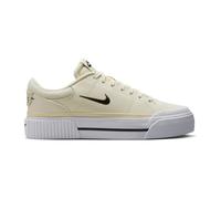 Nike Sneaker WMNS Court Legacy Lift, Pale Ivory/Black-Muslin-White, FV5526-101, 39 EU (W 8 US)