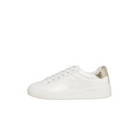 Only Shoes ONLSOUL-4 PU Sneaker, Basket, White/Detail:w. Gold,