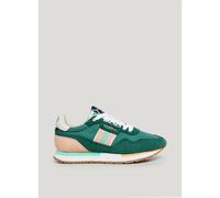 Pepe Jeans Femme Aiden Tape W Sneak, Green Ivy Green, 37 EU